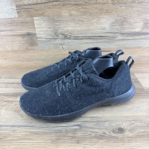 LL Bean Wool Runner Dark Gray Running Shoes WR Men Size 10 - Picture 1 of 8